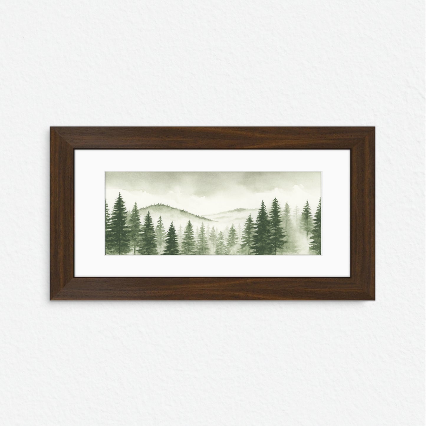 Foggy Forest VI - Original Art