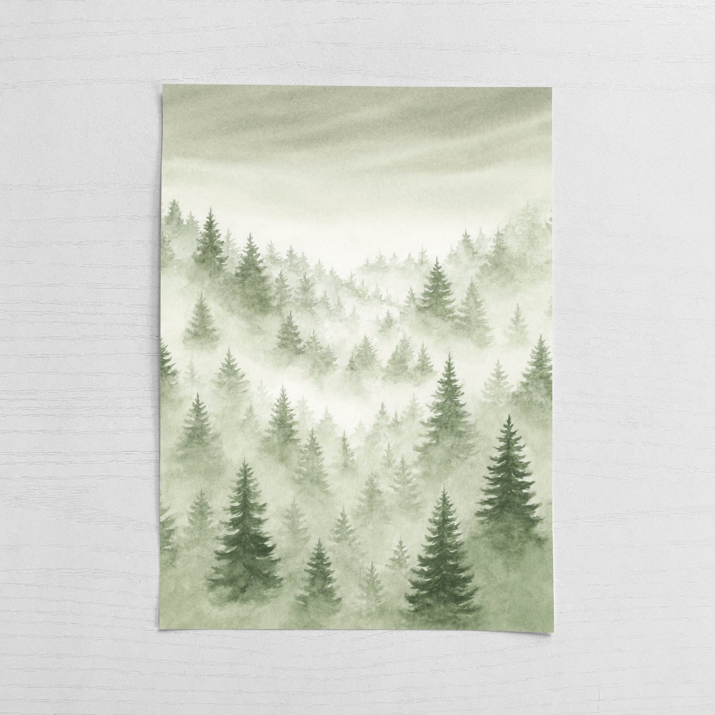 Evergreen Mist VII - Original Art