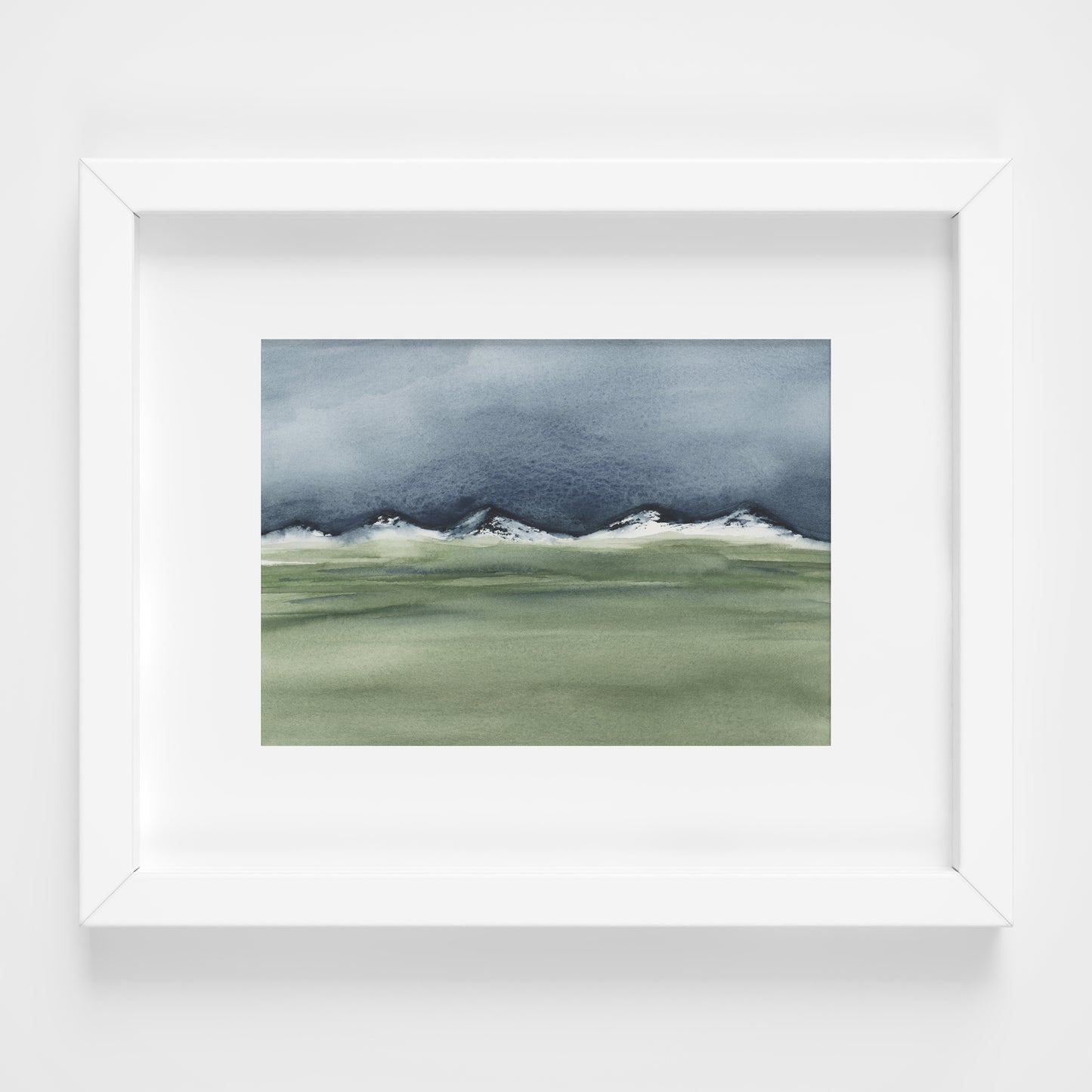 Rain on the Range IV - Original Art
