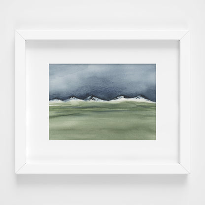 Rain on the Range IV - Original Art