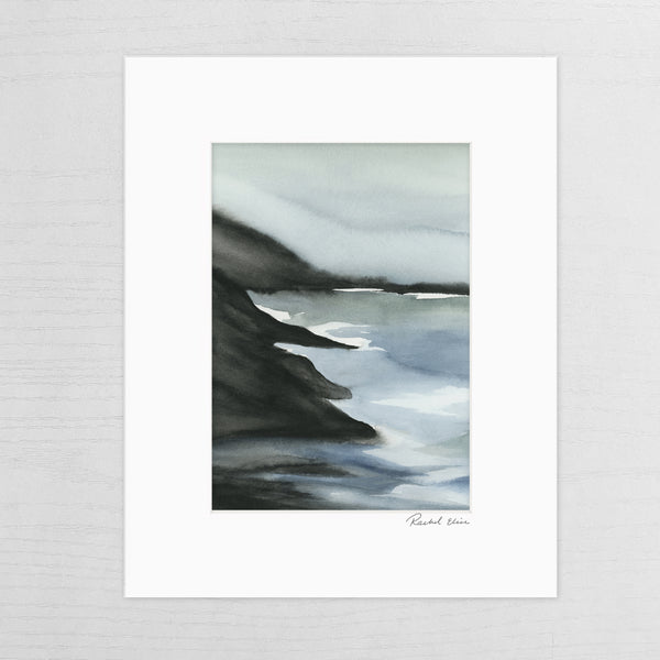 Pacific Coast II - Original Art 5x7 on Paper