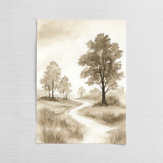 Sepia Shadows XVIII - Original Art
