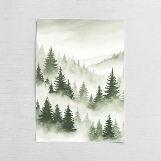 Evergreen Mist III - Original Art