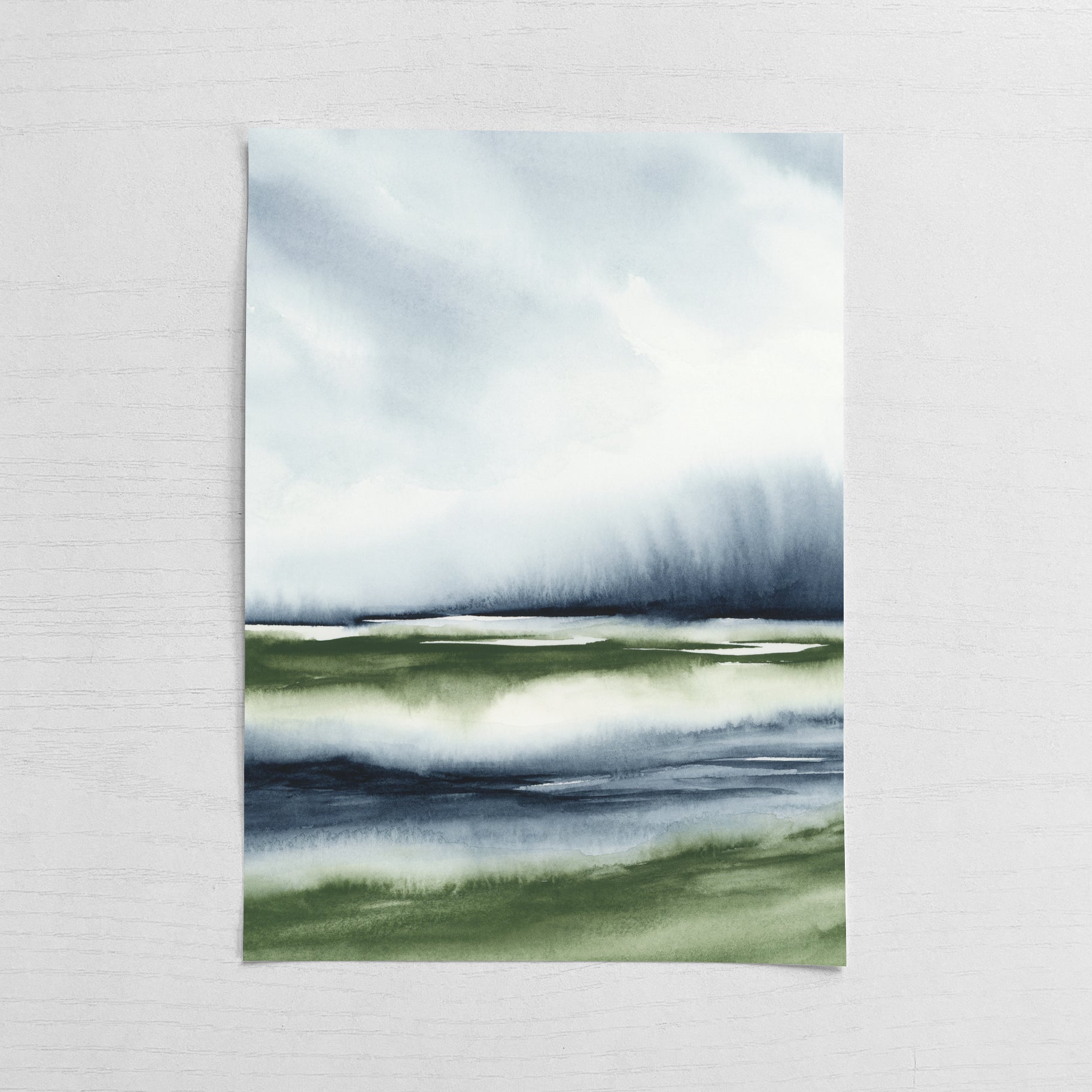 Sage Rachel Rutherford Sage Shadows III – Rachel Elise Art