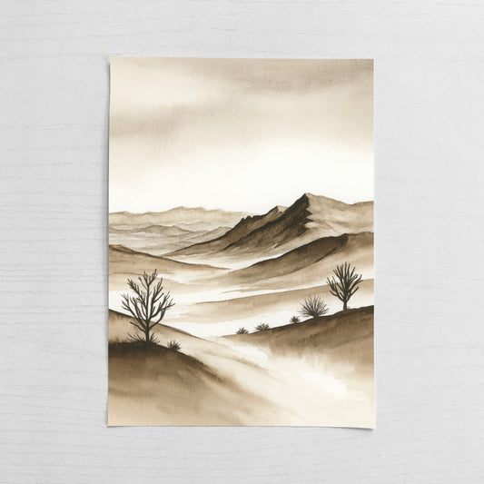 Distant Desert I - Original Art