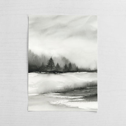 Rustic River VI - Original Art
