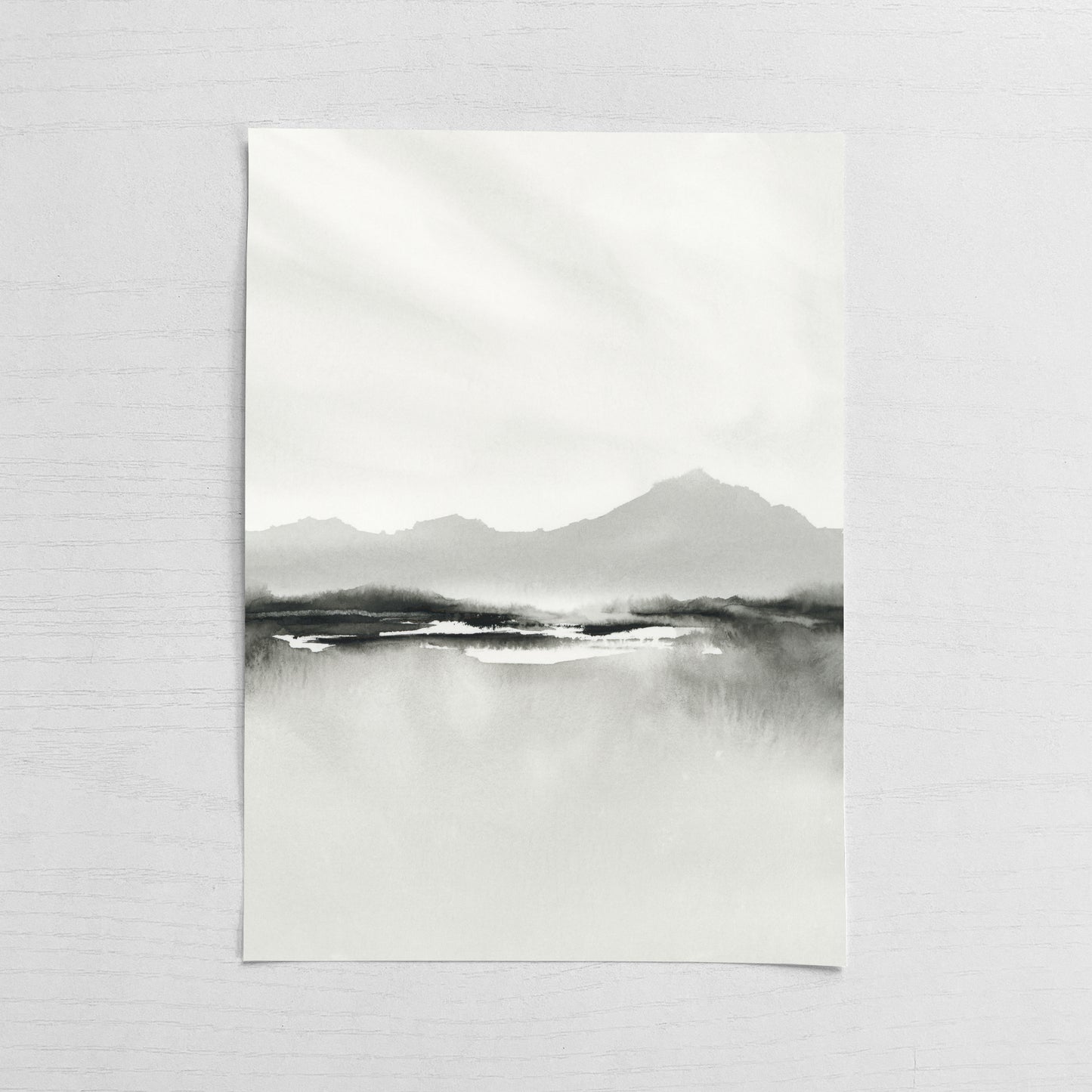 Shadows of the Summit III- Original Art