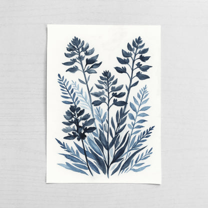 Botanical Blue I