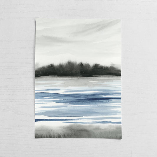 Dark Forest River III - Original Art