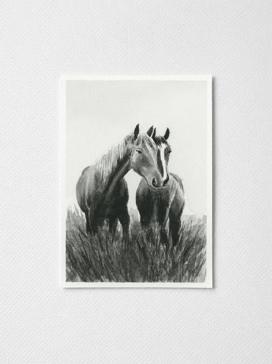 Horses Black I