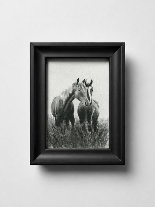 Horses Black I