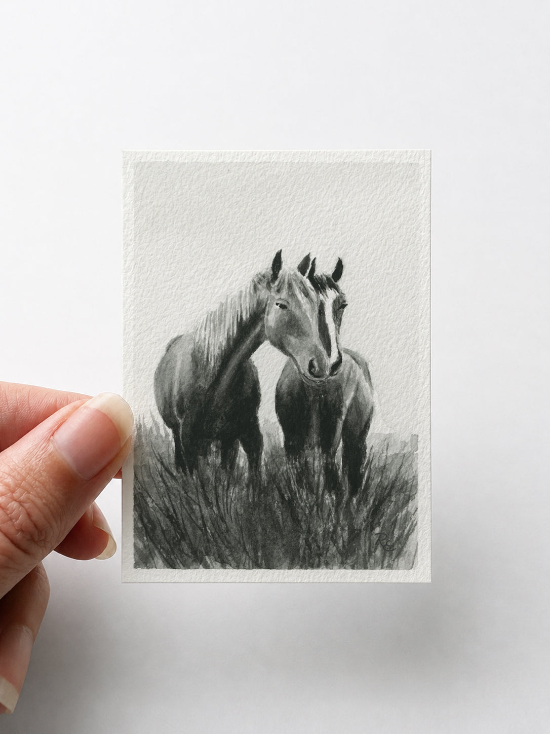 Horses Black I