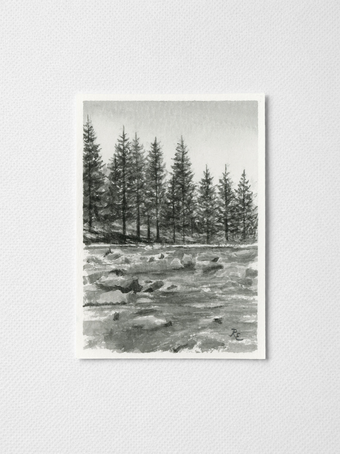 River Rocks Black I