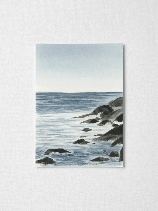 Water Rocks Blue - I