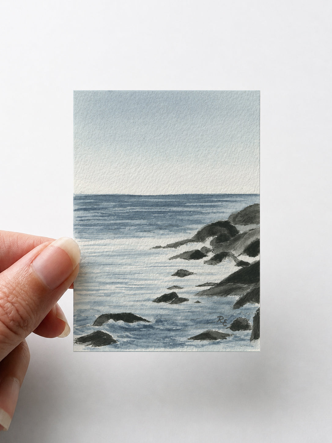 Water Rocks Blue - I