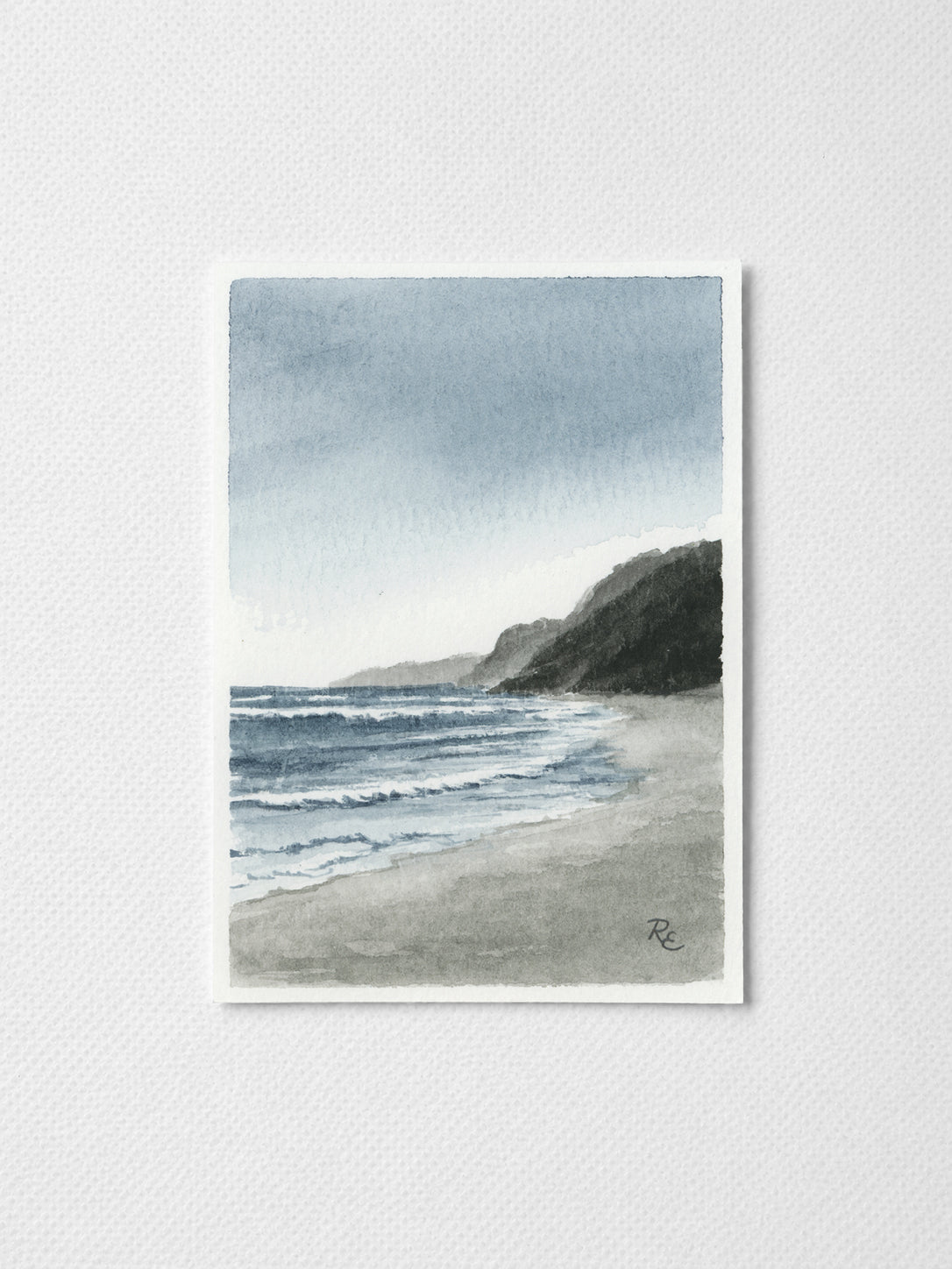 Ocean Cliffs Blue II