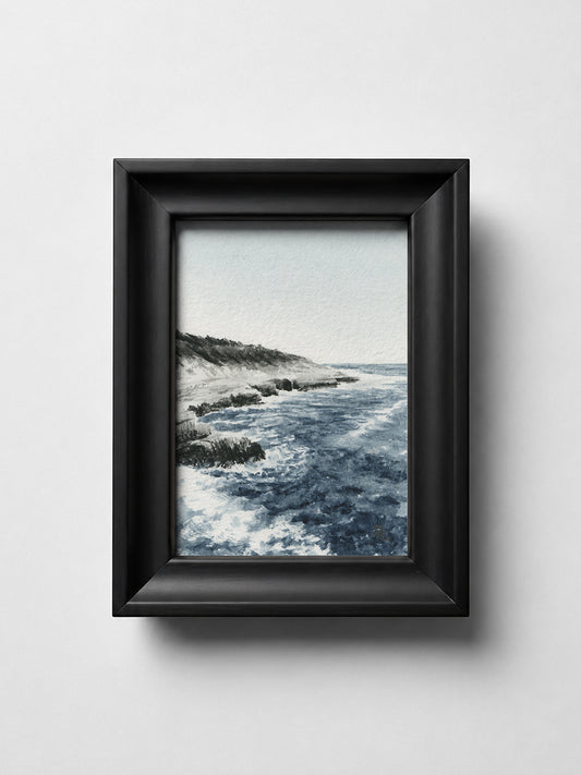 Ocean Cliffs Blue I