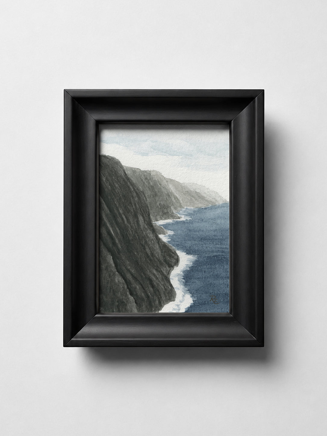 Ocean Cliffs Blue III