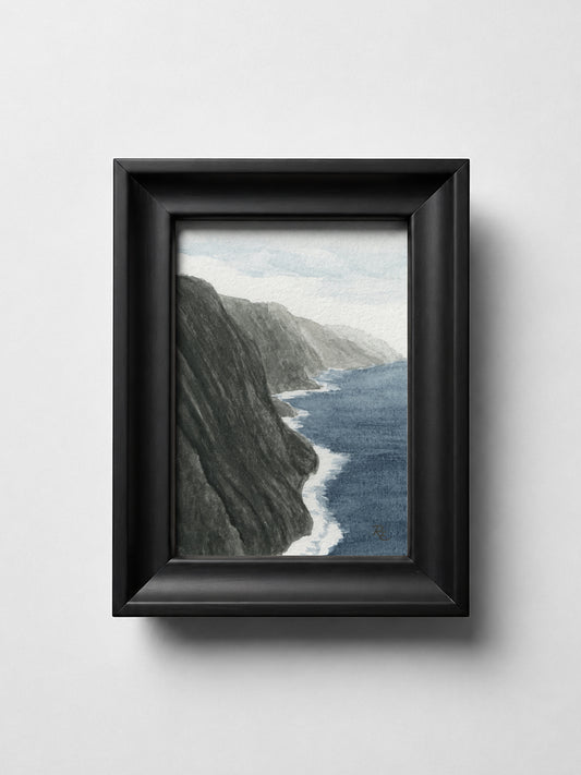 Ocean Cliffs Blue III