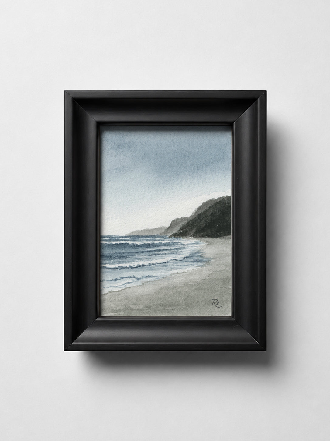 Ocean Cliffs Blue II