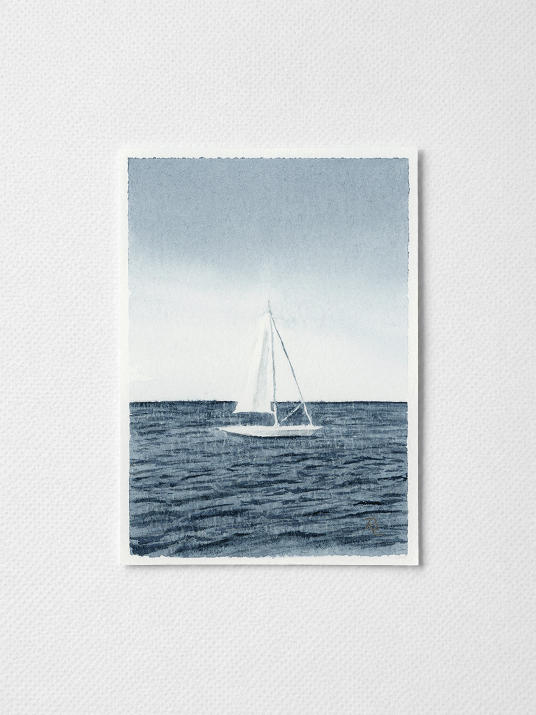 Sailboat Blue - I