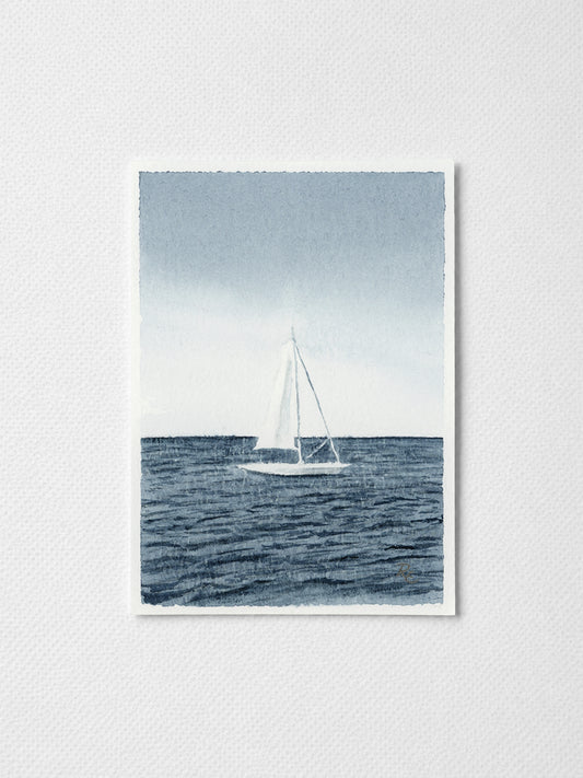 Sailboat Blue - I