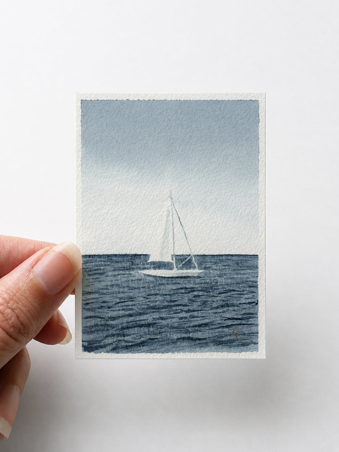 Sailboat Blue - I