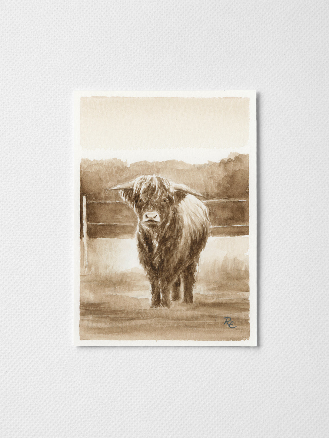 Highland Cow Brown I