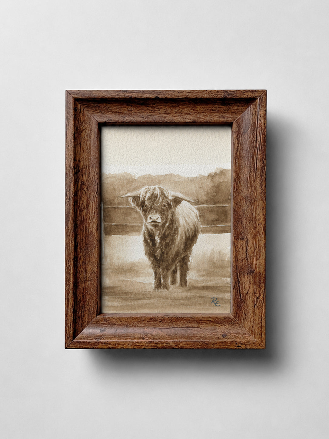 Highland Cow Brown I