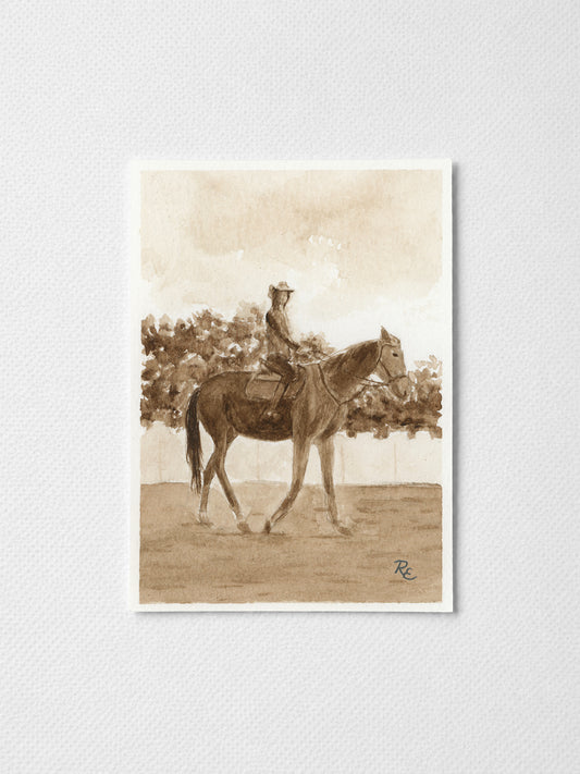 Cowgirl Brown I