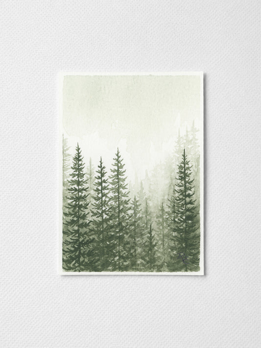 Pine Trees Green I