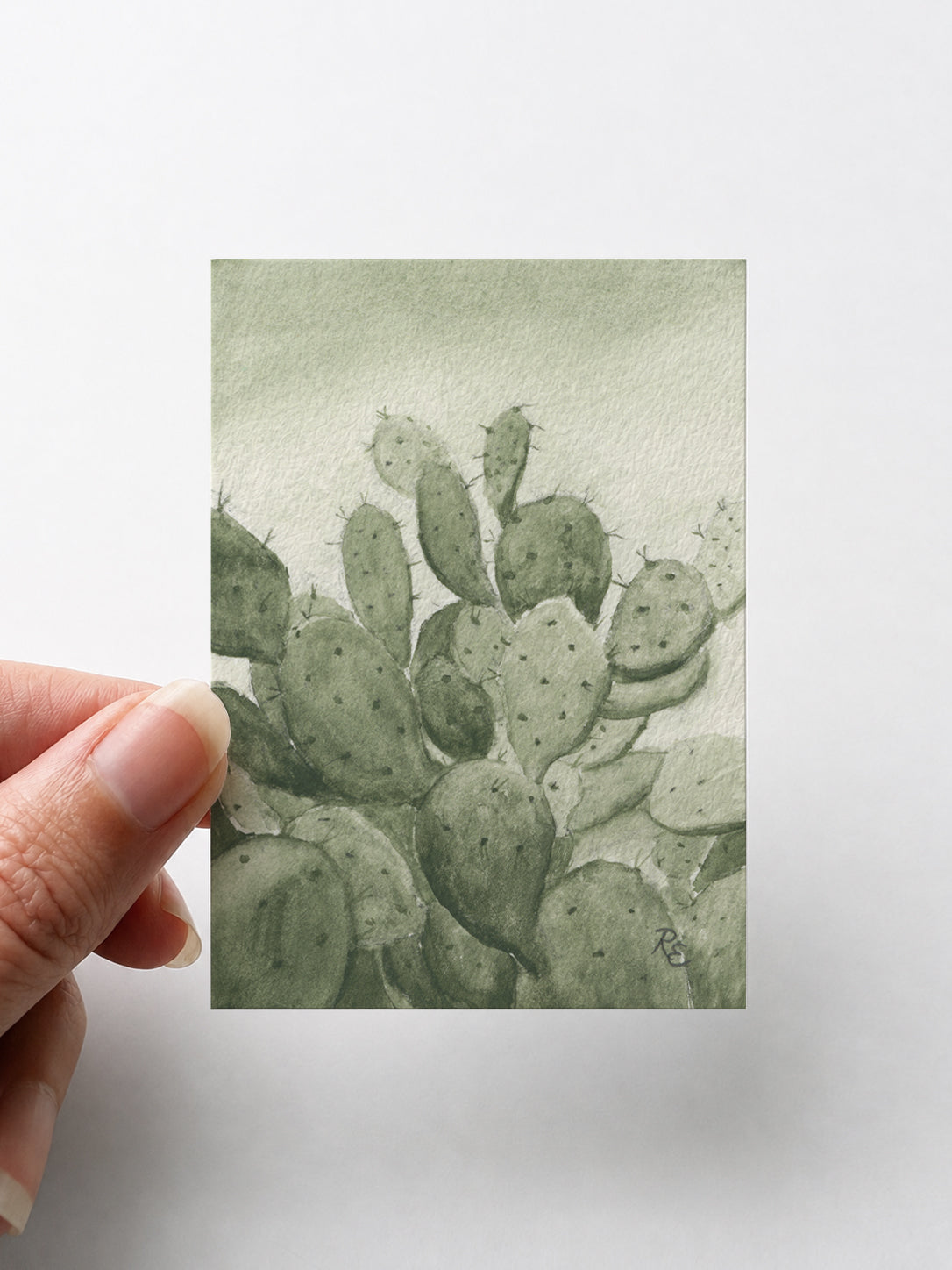 Prickly Pear Green I