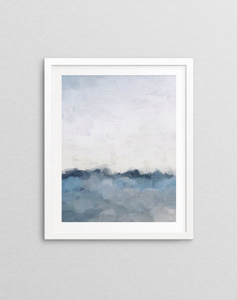 Deep Ocean Horizon - Art Print