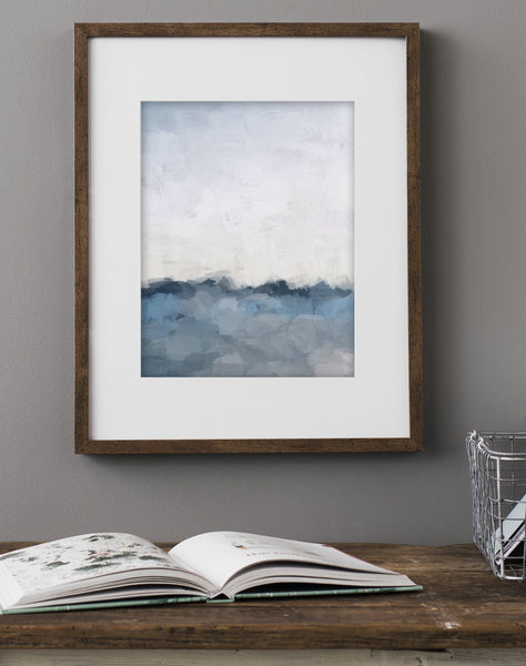 Deep Ocean Horizon - Art Print