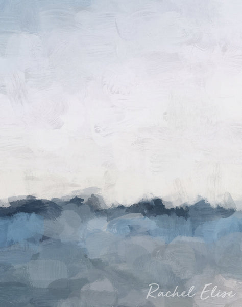 Deep Ocean Horizon - Art Print