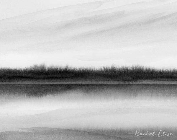 River Reflection I - Art Print