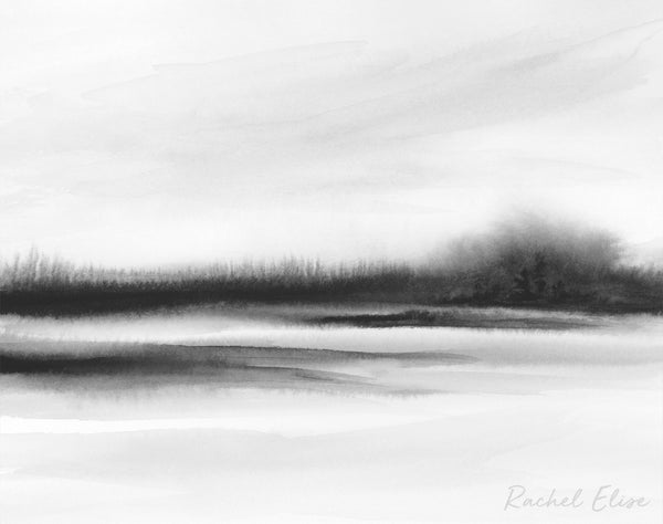 River Reflection III - Art Print