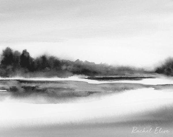 River Reflection II - Art Print
