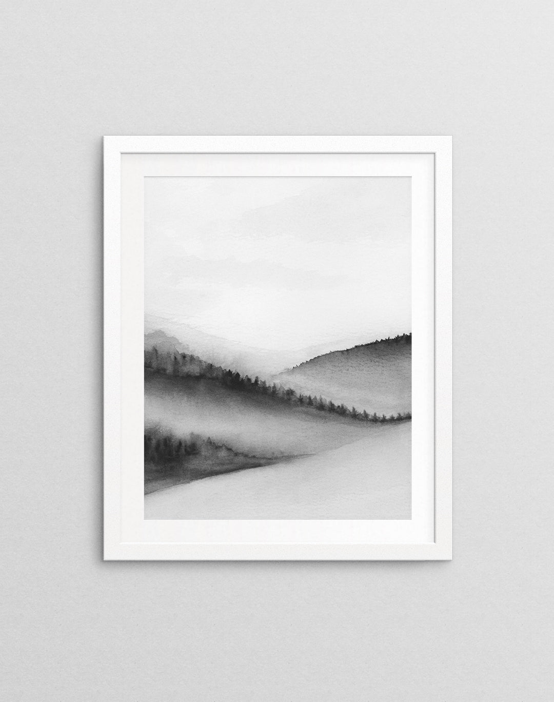 Deep Valley II - Art Print