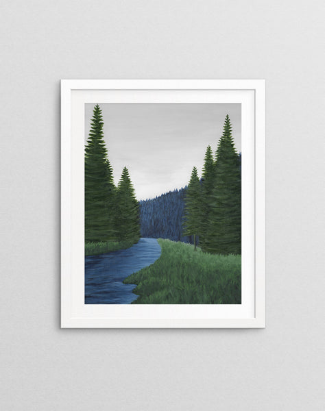 River Bend II - Art Print