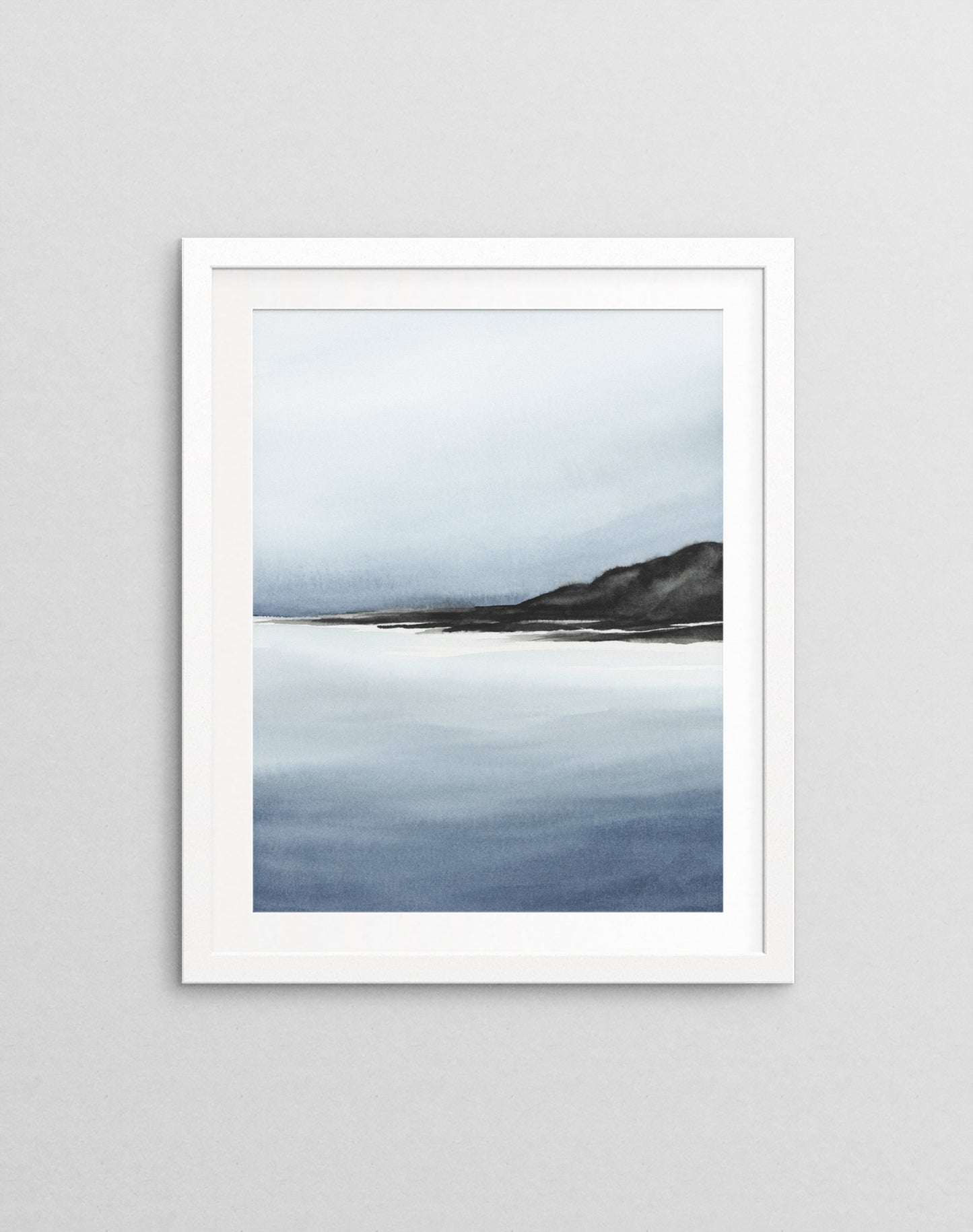 Coastal Cliff III - Art Print