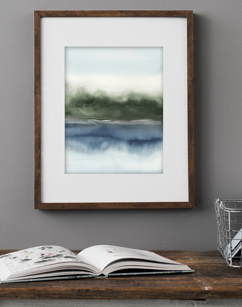 Forest Reflection II - Art Print