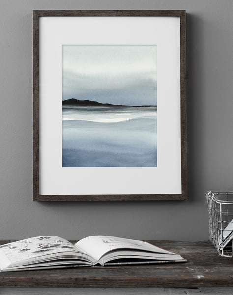 Coastal Cliff I - Art Print