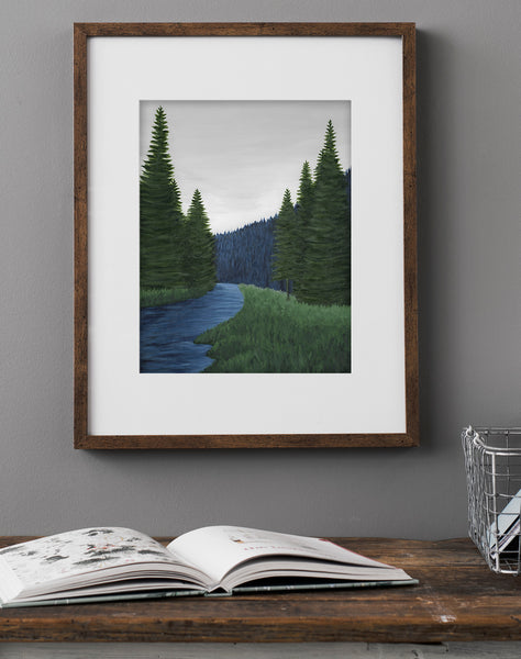 River Bend II - Art Print