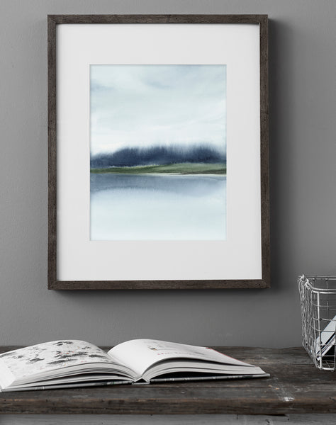 Indigo Forest II - Art Print