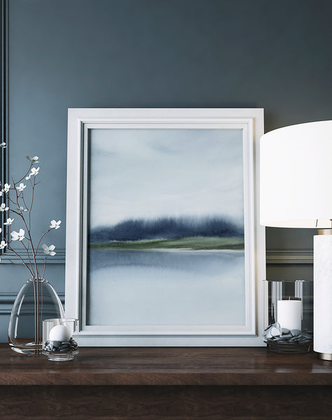 Indigo Forest II - Art Print