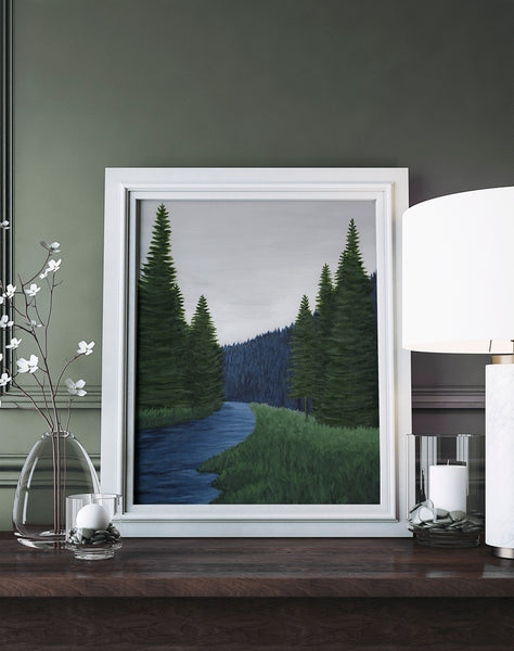 River Bend II - Art Print