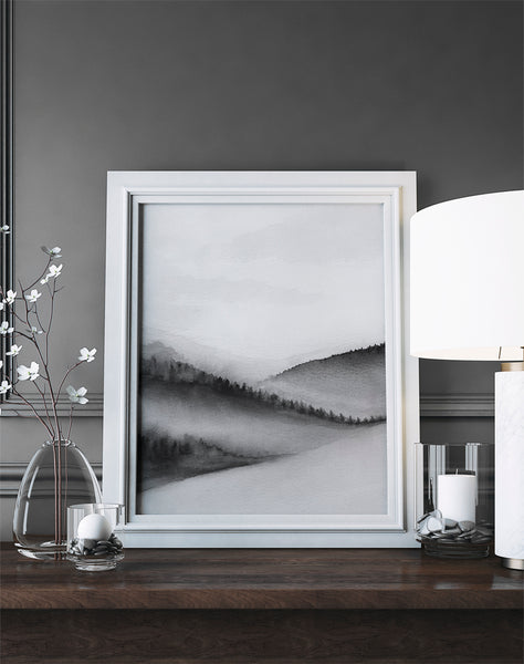 Deep Valley II - Art Print