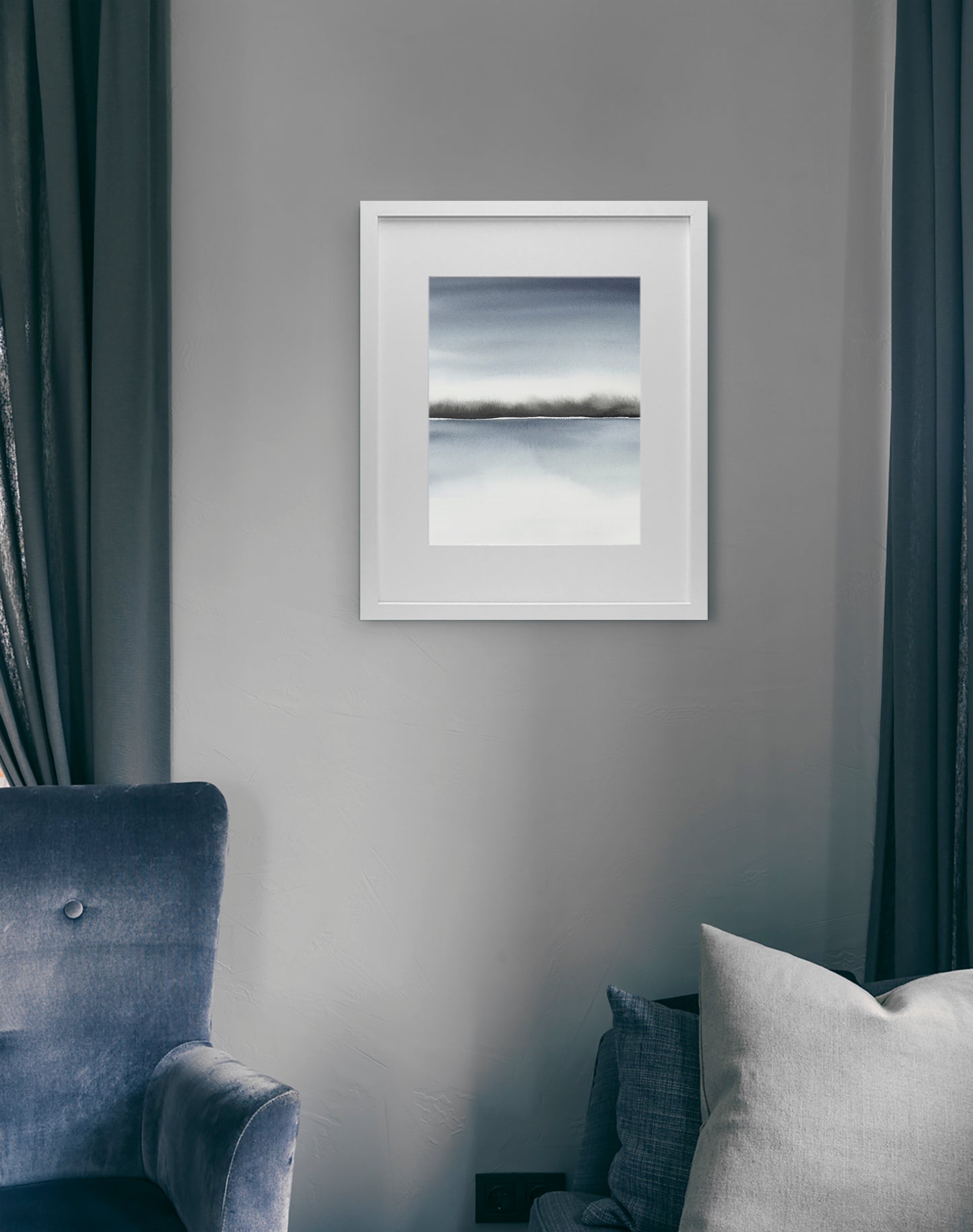 Coastal Cliff II - Art Print