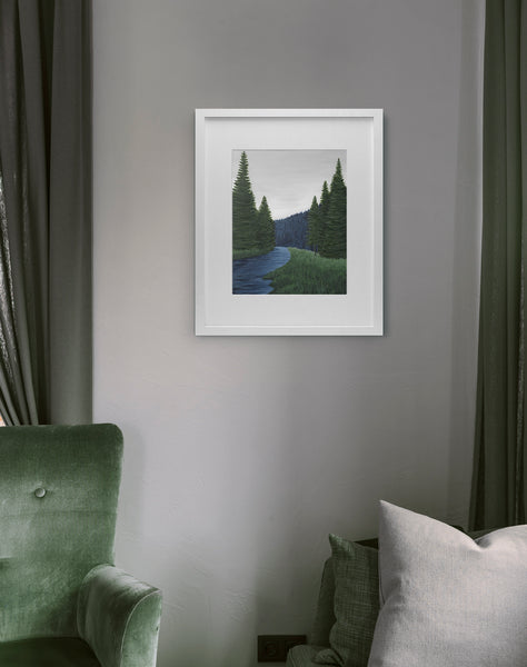 River Bend II - Art Print